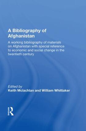 A BIBLIOGRAPHY OF AFGHANISTAN