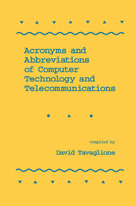 Acronyms and Abbreviations of Computer Technology and Telecommunications