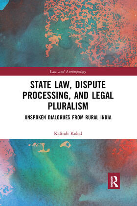 State Law, Dispute Processing And Legal Pluralism