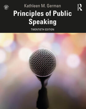 German, K: Principles of Public Speaking