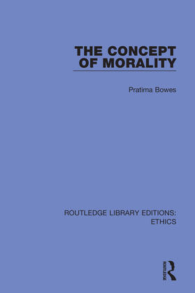 The Concept of Morality