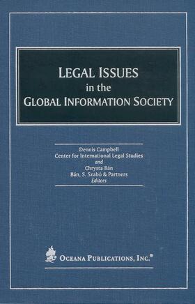 LEGAL ISSUES IN THE GLOBAL INF