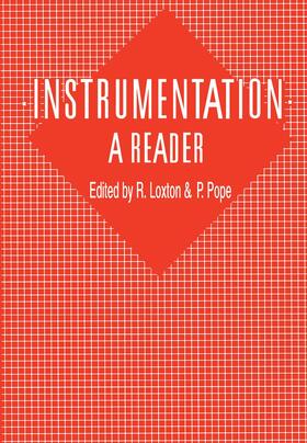 Instrumentation: A Reader