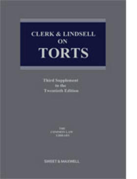 Clerk & Lindsell on Torts