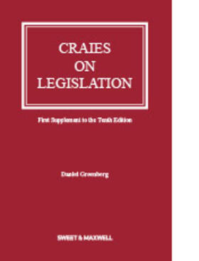 Craies on Legislation