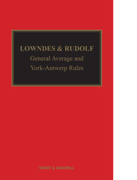 Lowndes & Rudolf - General Average and York-Antwerp Rules