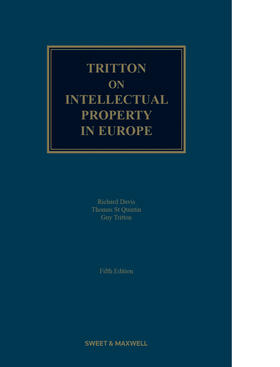 Tritton on Intellectual Property Law in Europe