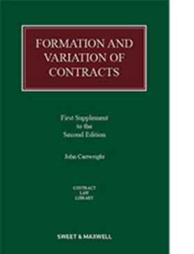 Formation and Variation of Contracts