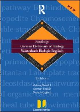 German Dictionary of Biology Vol 1