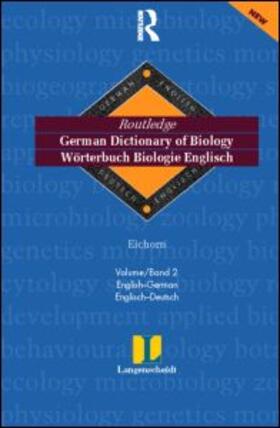 German Dictionary of Biology Vol 2