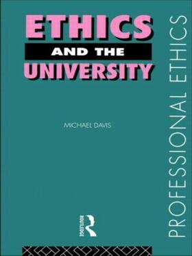 Ethics and the University