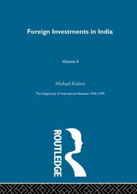 Foreign Investments In India