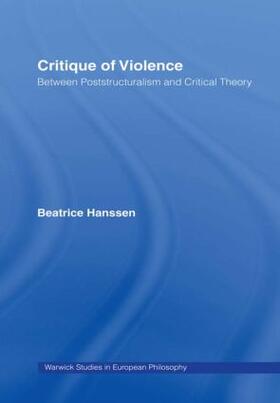 Critique of Violence