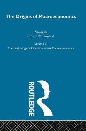 Origins of Macroeconomics