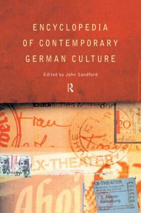 Encyclopedia of Contemporary German Culture