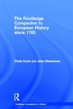 The Routledge Companion to Modern European History since 1763