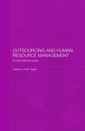 Outsourcing and Human Resource Management
