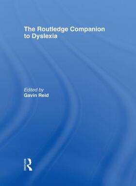 The Routledge Companion to Dyslexia