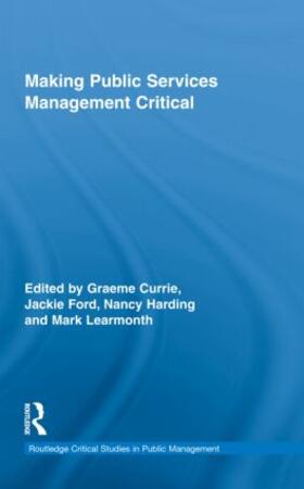 Making Public Services Management Critical