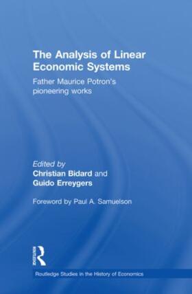The Analysis of Linear Economic Systems