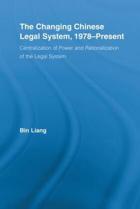 The Changing Chinese Legal System, 1978-Present