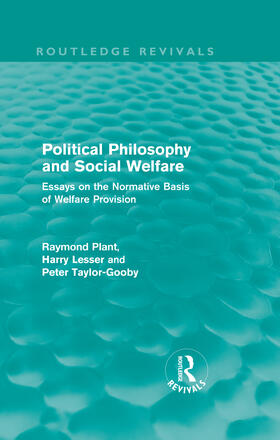 Political Philosophy and Social Welfare