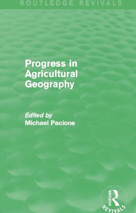 Progress in Agricultural Geography