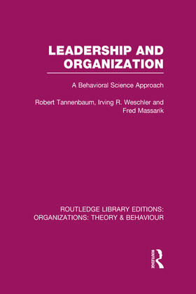 Leadership and Organization (RLE: Organizations)