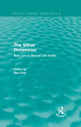 The Value Dimension (Routledge Revivals)