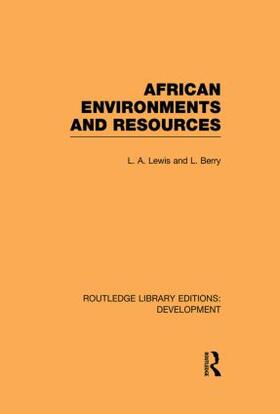 African Environments and Resources