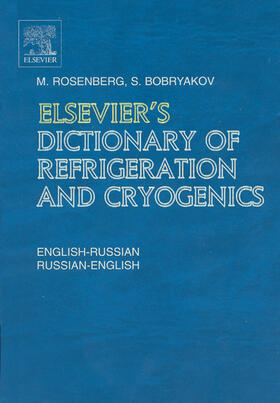 Elsevier's Dictionary of Refrigeration and Cryogenics