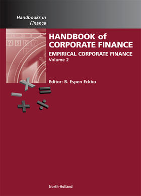 Handbook of Empirical Corporate Finance Set