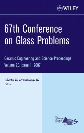 67th Conference on Glass Problems, Volume 28, Issue 1