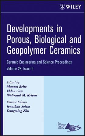 Developments in Porous, Biological and Geopolymer Ceramics, Volume 28, Issue 9