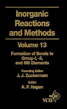 Inorganic Reactions and Methods, the Formation of Bonds to G
