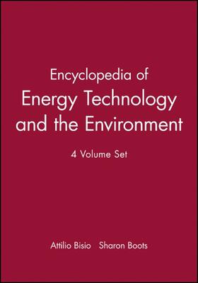 Encyclopedia of Energy Technology and the Environm, 4 Volume Set