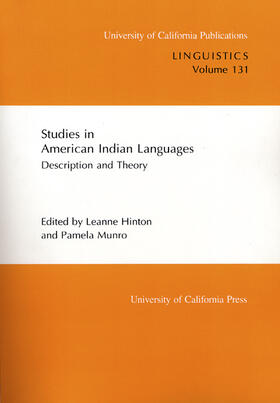 Studies in American Indian Languages