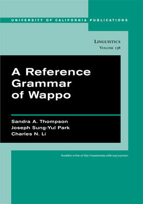 A Reference Grammar of Wappo