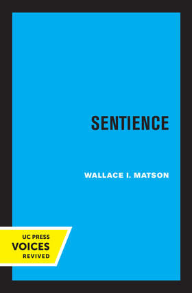 Matson, W: Sentience