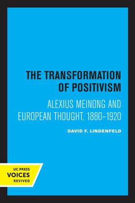 Lindenfeld, D: The Transformation of Positivism