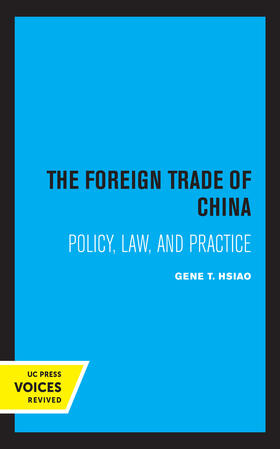 Hsiao, G: The Foreign Trade of China