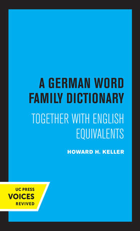 Keller, H: A German Word Family Dictionary