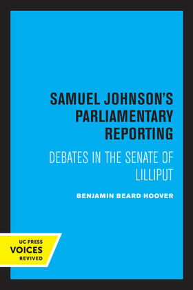 Hoover, B: Samuel Johnson's Parliamentary Reporting