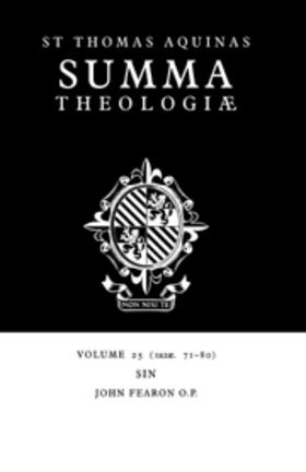Summa Theologiae: Volume 25, Sin