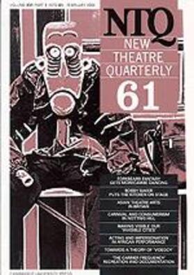 New Theatre Quarterly 61: Volume 16, Part 1