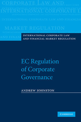 EC Regulation of Corporate Governance