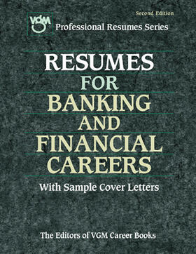 Resumes for Banking and Financial Careers