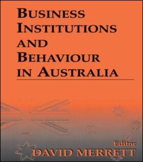 Business Institutions and Behaviour in Australia