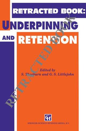 UNDERPINNING & RETENTION 1993/