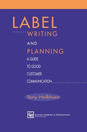 Label Writing and Planning